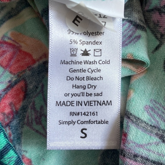 LuLaRoe green and black Mickey Minnie baseball tee small - Picture 6 of 7